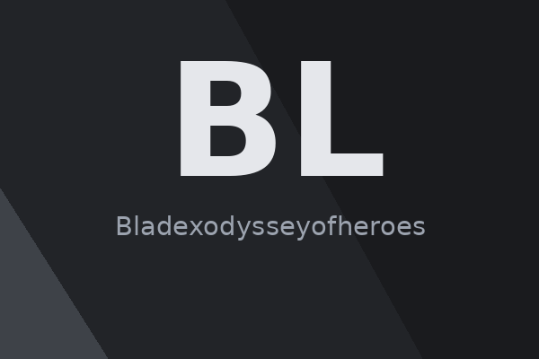 Cover Bladexodysseyofheroes