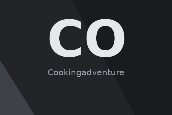 Cover Cookingadventure