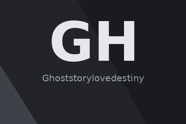 Cover Ghoststorylovedestiny