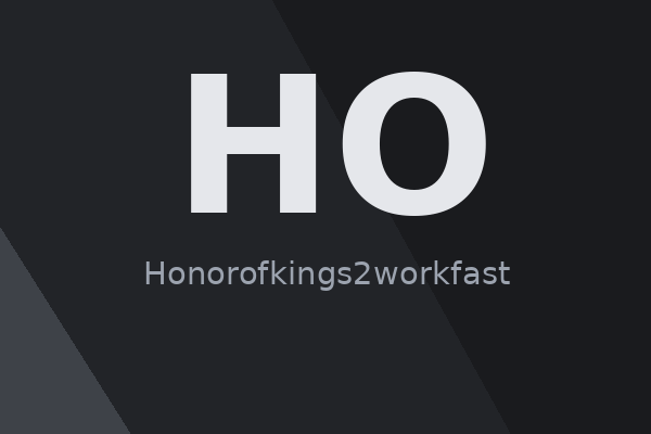 Cover Honorofkings2workfast