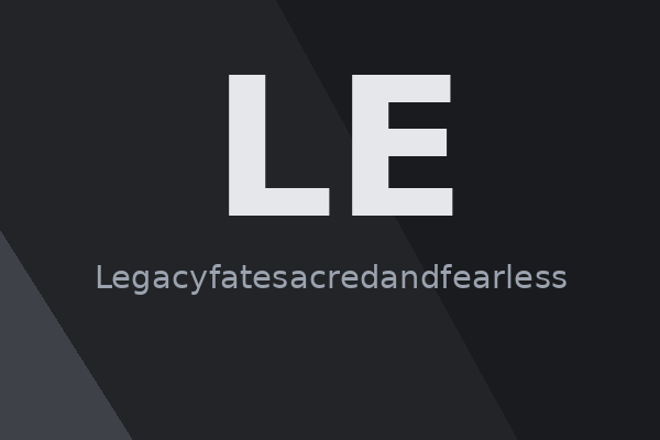 Cover Legacyfatesacredandfearless