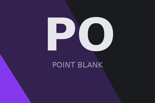 Cover POINT BLANK