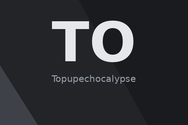 Cover Topupechocalypse