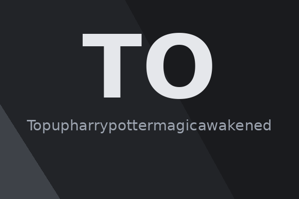 Cover Topupharrypottermagicawakened
