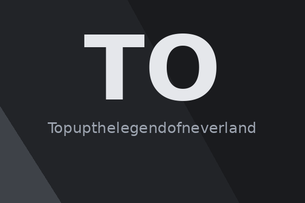 Cover Topupthelegendofneverland